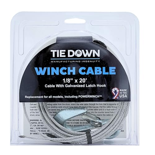 Tie Down Engineering 59380 Winch Cable 1/8" X 20' - Image 5