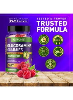 Glucosamine Gummies with Vitamin E - Advanced Joint Support Gummy Supplement, High Potency Antioxidant & Inflammatory Response, Comfort for Back, Knees, Hands, Non GMO, 60 Extended Delivery Gummies - pzsku/Z625C949349AFBB1F48D5Z/45/_/1739864173/f9688518-7160-41c6-bd4f-50a6529b0979