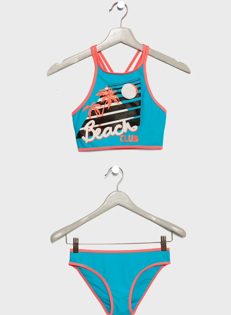 NEW LOOK Teen High Neck Bikini Set
