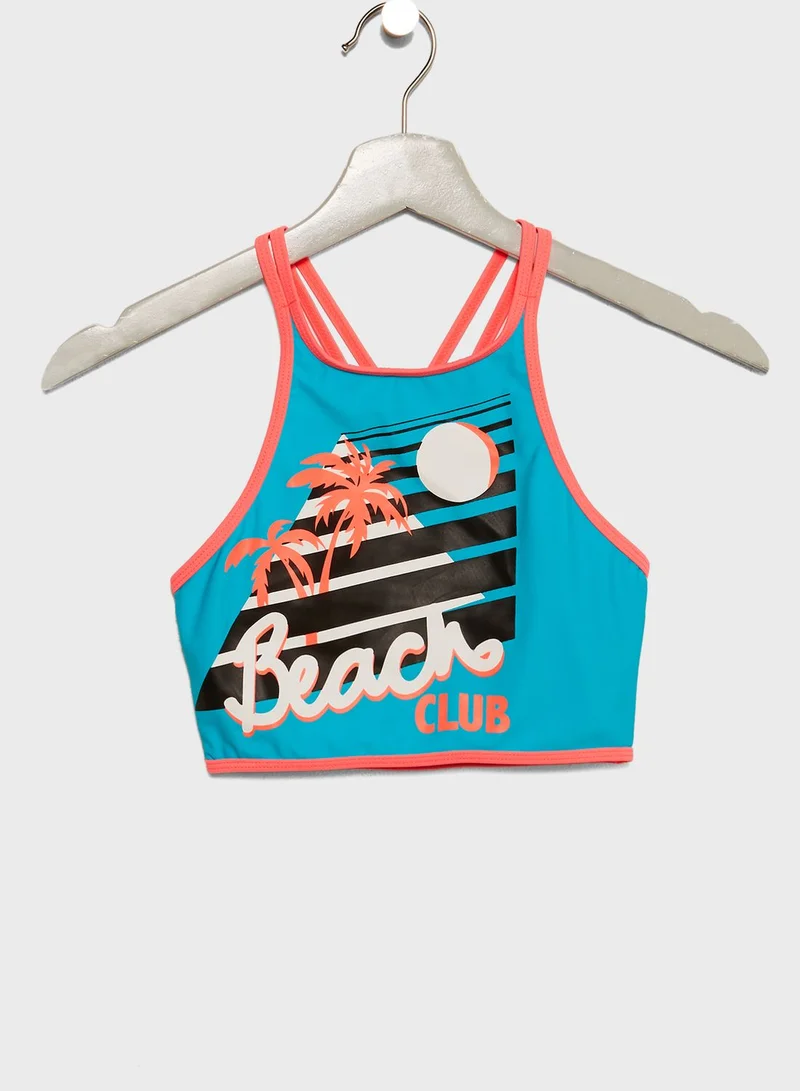 NEW LOOK Teen High Neck Bikini Set