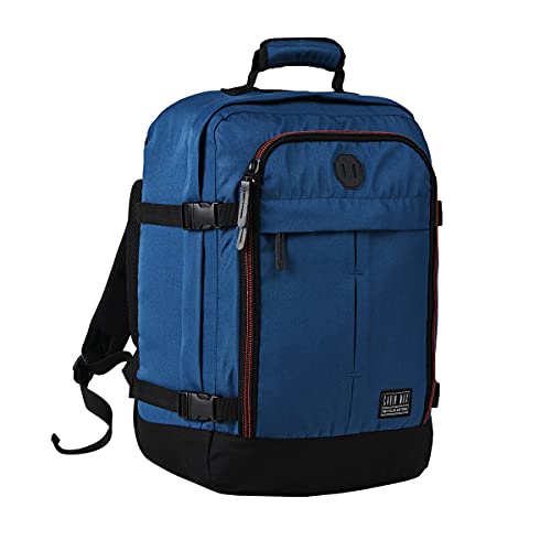 Cabin Max Metz 30L Travel Bag 18x14x8inch (45x36x20cm)-Backpack/Weekender Bag Ideal Underseat Carry on Luggage Fits Southwest Airlines and Many More (Navajo Blue) - Image 1