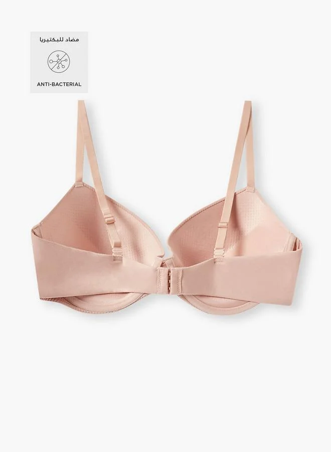 Splash FAV Pendant Embellished Push-Up Bra