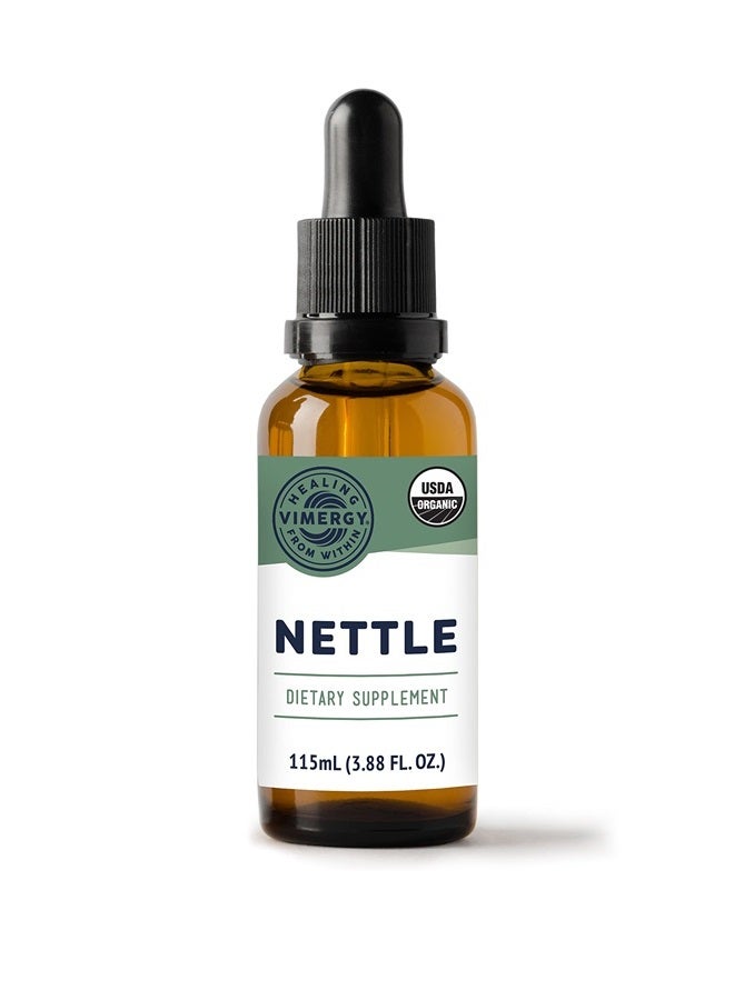 Vimergy Organic Nettle Leaf Extract, 57 Servings – Potent 10:1 Extract Liquid Drops – Supports Immune System Health – Supports Joint Health - USDA Organic, Gluten-Free, Non-GMO, Vegan & Paleo (115 ml) - Image 1