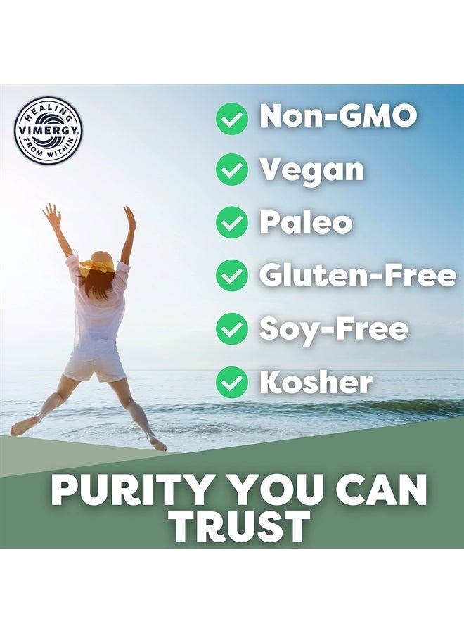 Vimergy Organic Nettle Leaf Extract, 57 Servings – Potent 10:1 Extract Liquid Drops – Supports Immune System Health – Supports Joint Health - USDA Organic, Gluten-Free, Non-GMO, Vegan & Paleo (115 ml) - Image 4