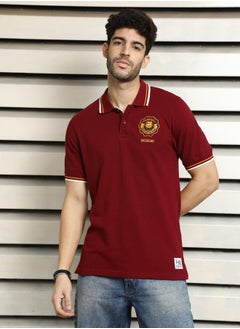 HIGH STAR Men Maroon T-shirts  - Image 5