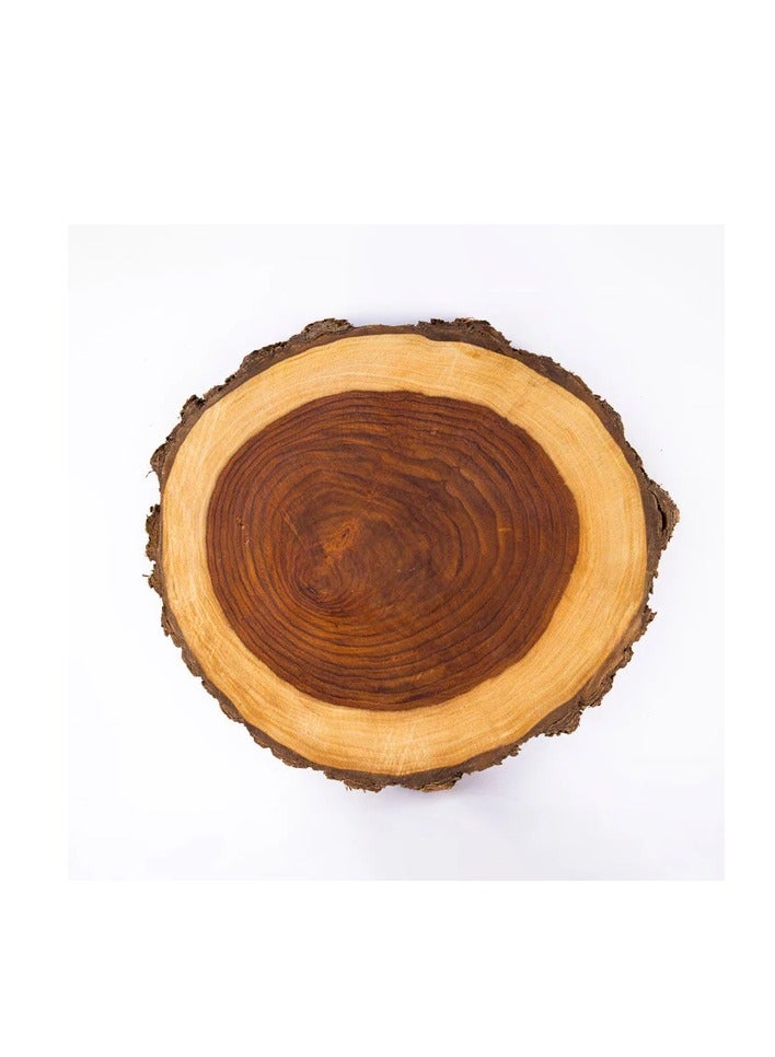 طبق خشبي دائري - Image 1