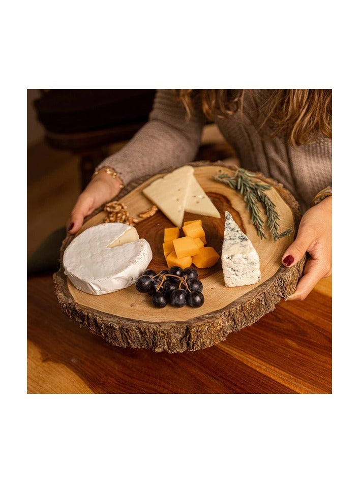 طبق خشبي دائري - Image 2