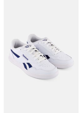 Reebok Men Court Advance Lace Up Tennis Shoes, White  - Image 1