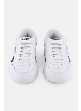 Reebok Men Court Advance Lace Up Tennis Shoes, White  - Image 3