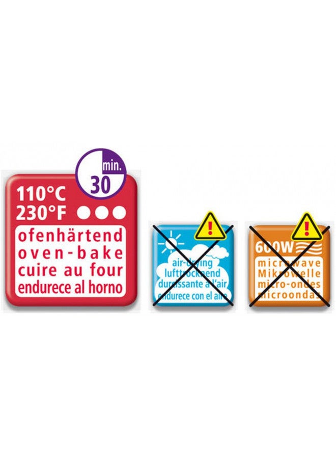 Staedtler FIMO Effects Polymer Clay - -Oven Bake Clay for Jewelry, Sculpting, Glitter Lilac 8020-602 - Image 3