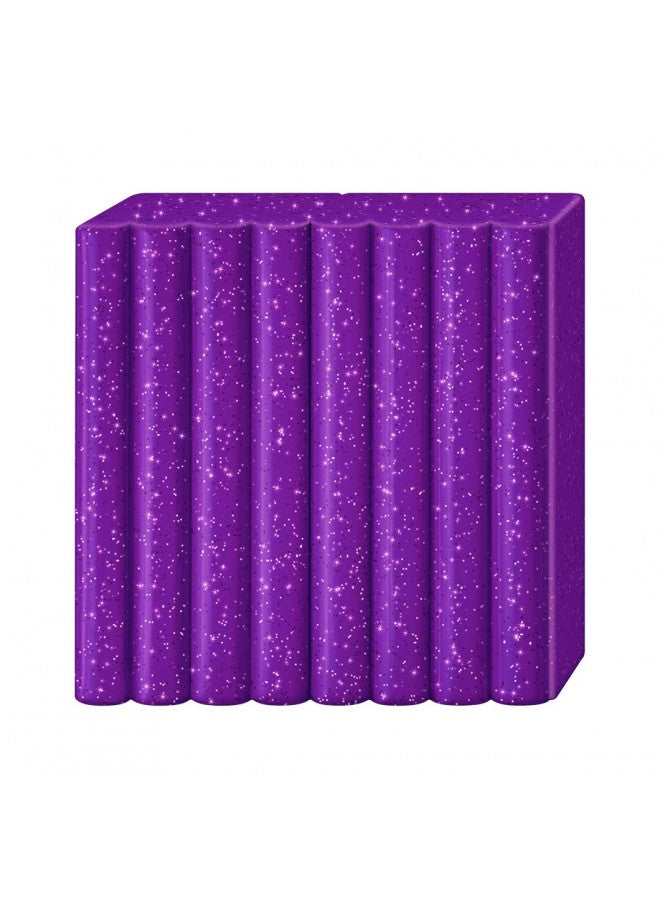 Staedtler FIMO Effects Polymer Clay - -Oven Bake Clay for Jewelry, Sculpting, Glitter Lilac 8020-602 - Image 2