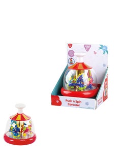PLAYGO Playgo Push N Spin Carousel | Bright Multi-Colour Toy for Toddlers  - Image 3