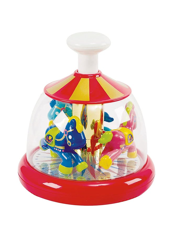 PLAYGO Playgo Push N Spin Carousel | Bright Multi-Colour Toy for Toddlers  - Image 2
