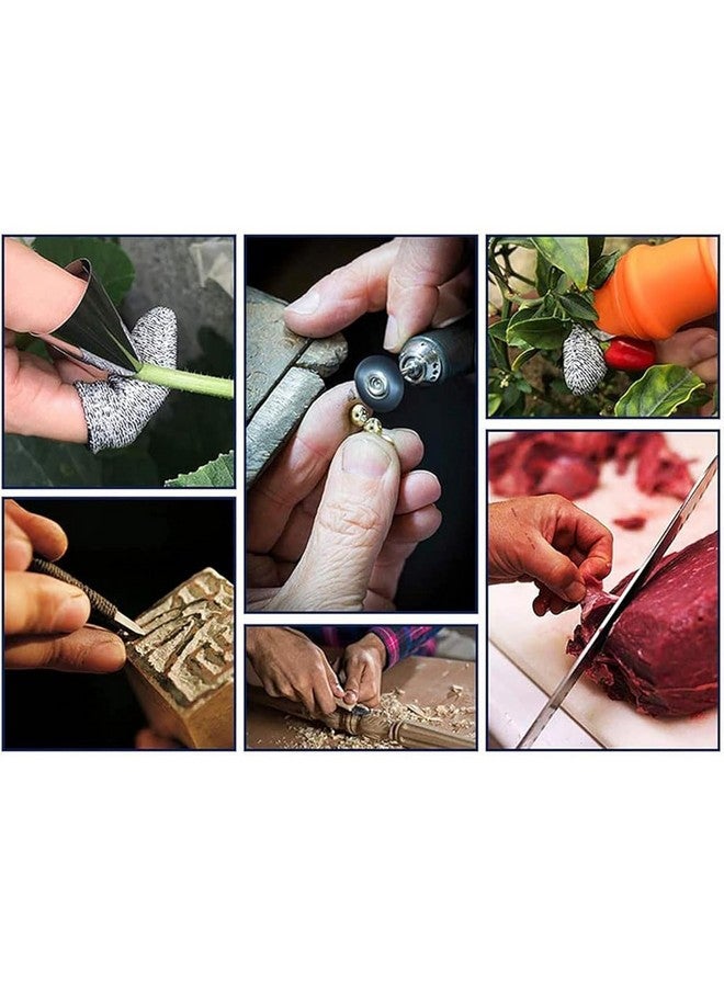 سوبفوكس أغطية أصابع Supvox® 10 قطع لحماية الأصابع مقاومة للقطع، أغطية أصابع، واقيات أصابع آمنة لحماية الأصابع من جلطات الأصابع للمطبخ والتقليم والزراعة - Image 5