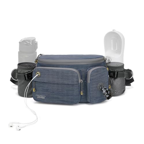 TUDEQU Hiking Fanny Pack for Men Women Large Hiking Waist Packs Mens Fanny Pack Crossbody Waist Bag for Men for Travel - Image 1