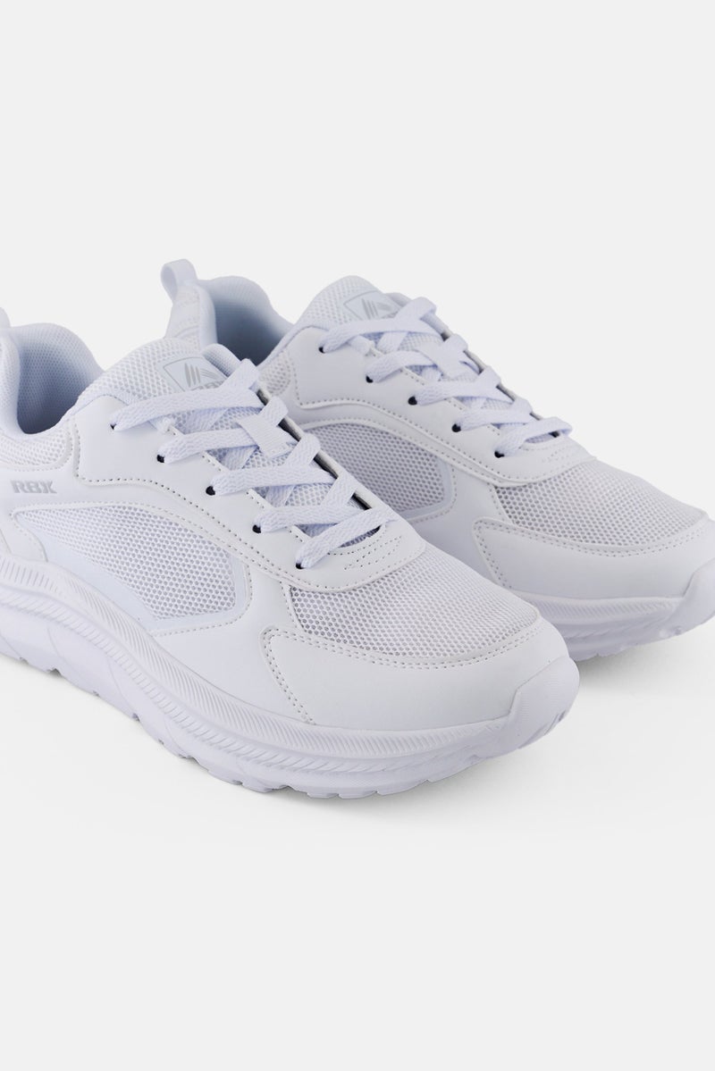 RBX أحذية جري نسائية مزودة بأربطة، بيضاء - Image 2