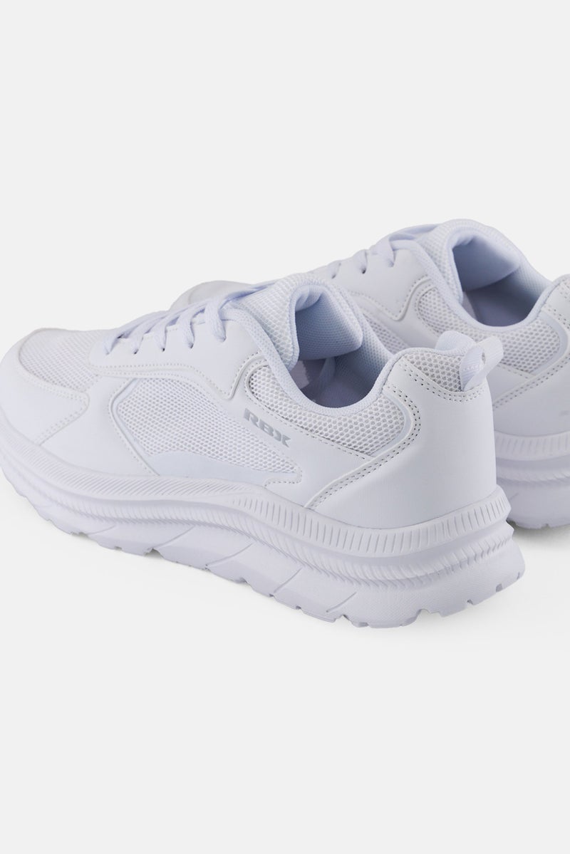 RBX أحذية جري نسائية مزودة بأربطة، بيضاء - Image 4