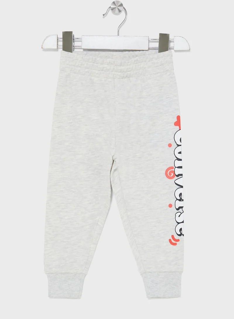 CONVERSE Kids Squiggle T-Shirt Sweatpant Set