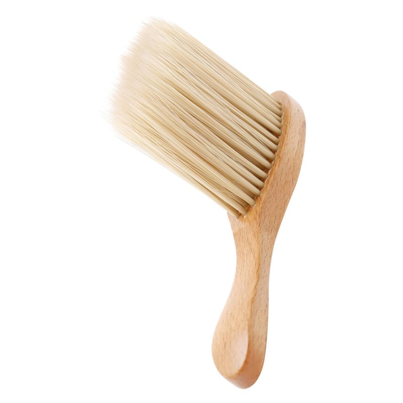 فرشاة غبار الرقبة المهنية للحلاقين وصالونات التجميل والاستخدام المنزلي - أداة لطيفة لإزالة الشعر - Image 1