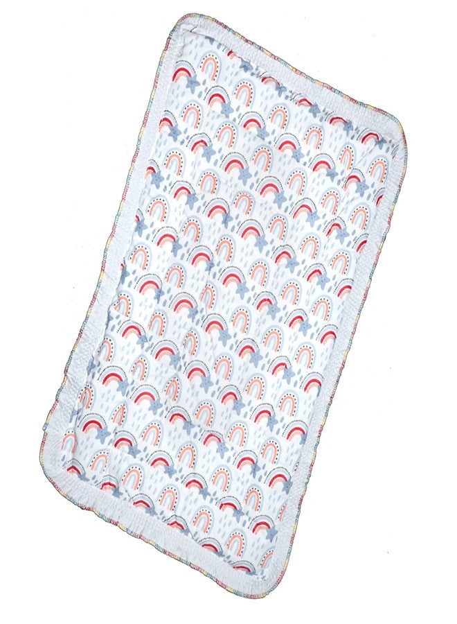 RUDRA CREATION® Newborn Soft Cotton Godadi | Baby gaddi | Baby Crib Sheet | Baby mat | Godari |Bedding Set - Image 1