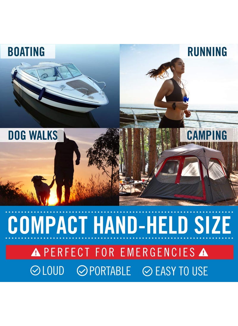 Better Boat Marine Safety Air Horn, Very Loud Handheld Fog Horn, Mini Compressed Can 1.4oz for Boating and Walking Safety 1.4oz  - Image 3