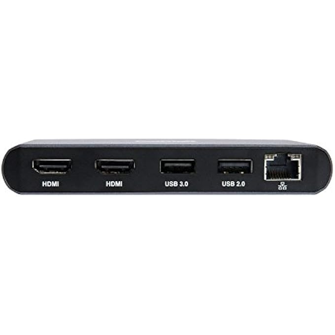 CalDigit THUNDERBOLT 3 MINI DOCK (HDMI 2.0) - PORTABLE, BUS POWERED, 40GBS, DUAL 4K @ 60HZ, USB 3.0 & 2.0, GBE LAN. COMPATIBLE THUNDERBOLT 3 MAC AND PC (DUAL HDMI 2.0) - Image 3