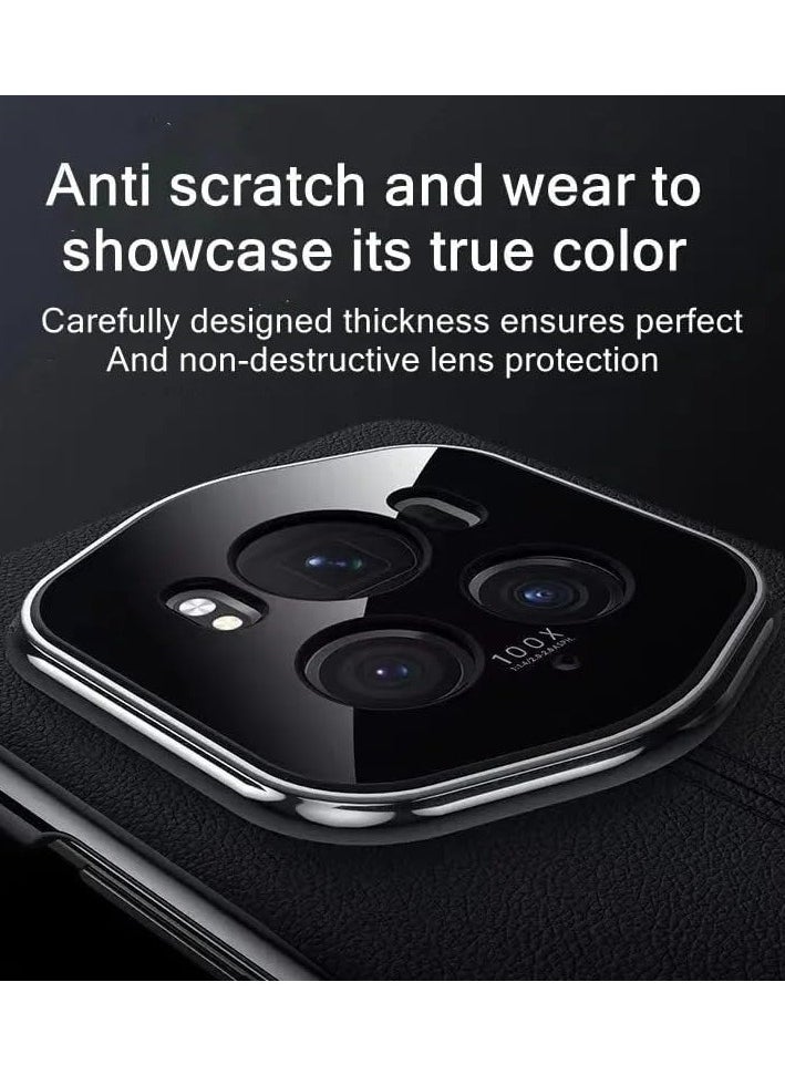 General Case Compatible with Honor Magic 6 Pro Case Luxury Leather Plating Bumper Shockproof Cover Full Lens Protecion Case for Honor Magic6 Pro  - Image 3