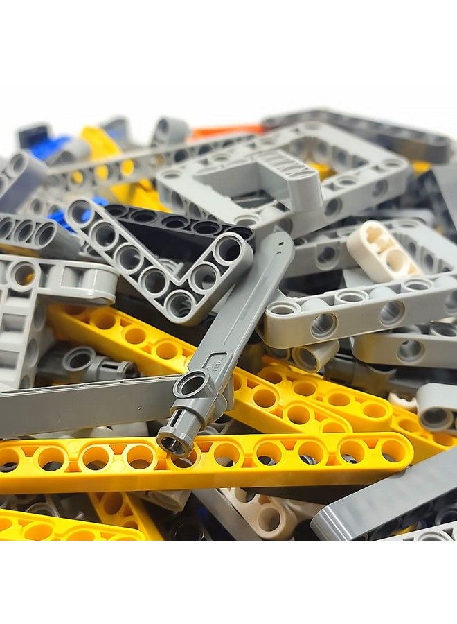 ZHX Technical Beam Set 266 Pieces Chassis Frame Liftarm Beam Parts Piece Axles Connector For Technic Car Stem Engineering Building Brick Compatible With Major Brand Toys  - Image 4