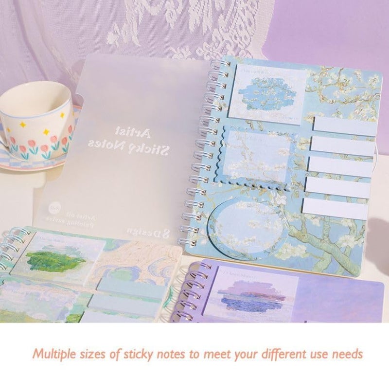 SWOPPERRY Diary for Kids –Journal Diary for Girls, Kawaii Diaries, Scrapbooking, Notepad for Students, Cute Stationery Items for Writing & Drawing (VAN VAGH MUESIUM THEME) - Image 3