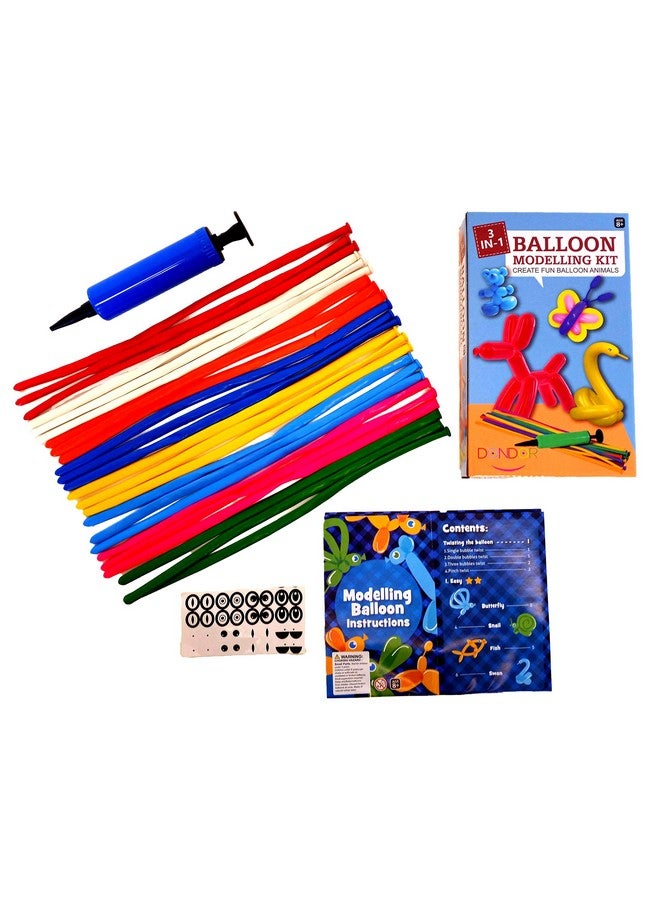 Dondor Make Your Own Balloon Animals, Balloon Modelling Kit - Image 1