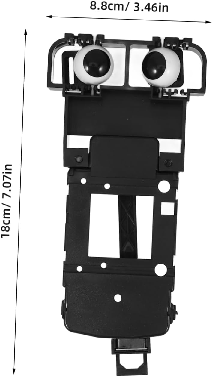 Unomor 1pc Pendulum Clock Movement Replacement Kit Black Quartz Units for Artistic Wall Clocks Easy Installation for Crafting and Repair Projects - Image 2