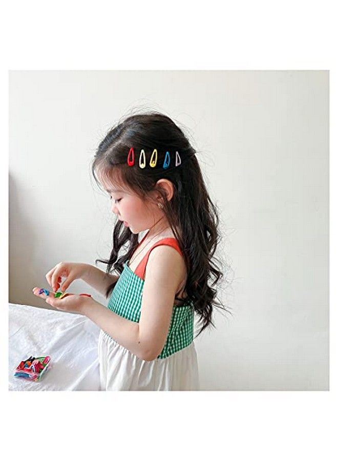 maycreate Multicolour Candy Color 2 Inch Metal Snap Hair Clips Barrettes For Girl'S 40 Pack - Image 5