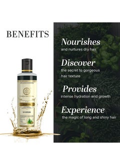 Khadi Natural Ayurvedic 18 Herbs Hair Oil, 210Ml|Repairs Dry Scalp| Paraben And Mineral Oil Free|Suitable For All Hair Types  - Image 2