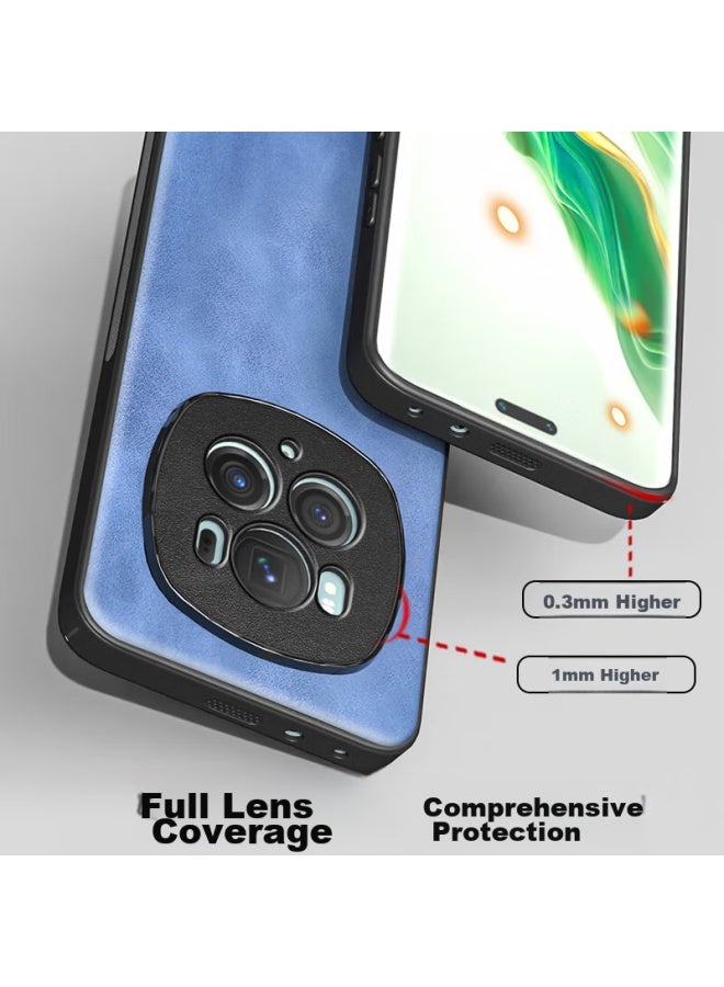 Hotfire Phone Case For Honor Magic 6 Pro, Honor Magic 6 Pro Protective Cover, Upgraded Skin-Like Lambskin Matte Lens Full Protection Silicone Case For Men And Women Gray - Image 4