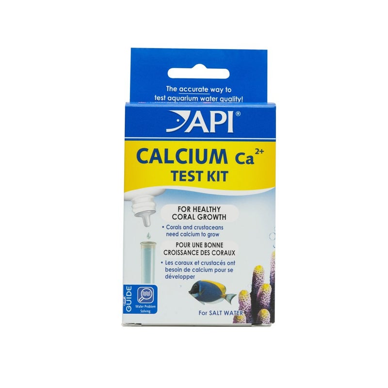 API CALCIUM TEST KIT Saltwater Aquarium Water 1-Count Test Kit, 69L (69L) - Image 1