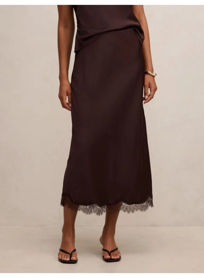forever new Enola Lace Maxi Skirt