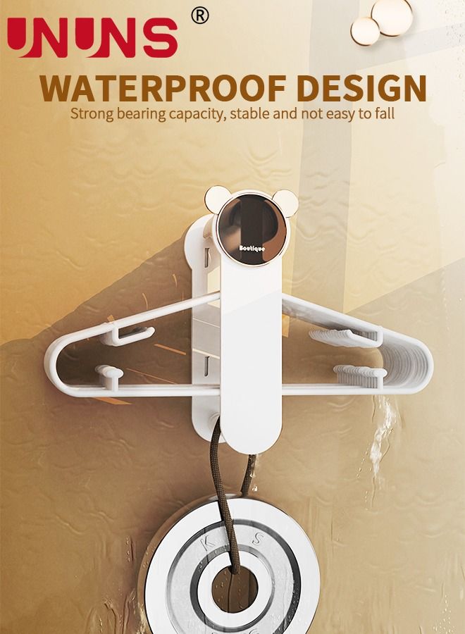 UNUNS Hanger Organizer Rack,2-Pack Wall-Mounted Stretchable Clothes Rack Organizer,Hanger Stacker For Laundry Room Closet Dry Cleaning Room - Image 4