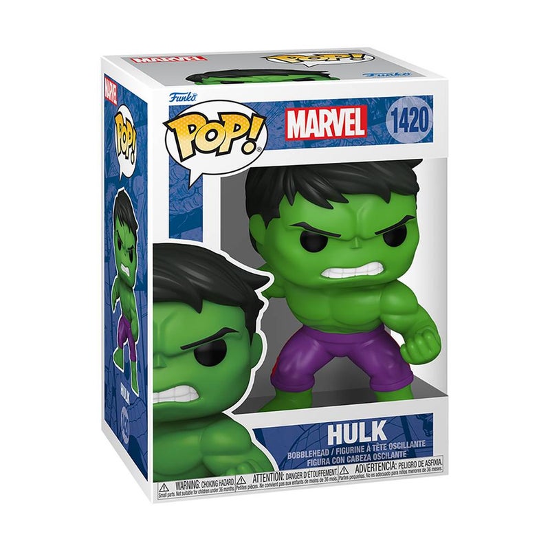 Funko POP! Marvel Hulk Hulk (Marvel New Classics) Vinyl Bobblehead (12.2 cm) - Image 2
