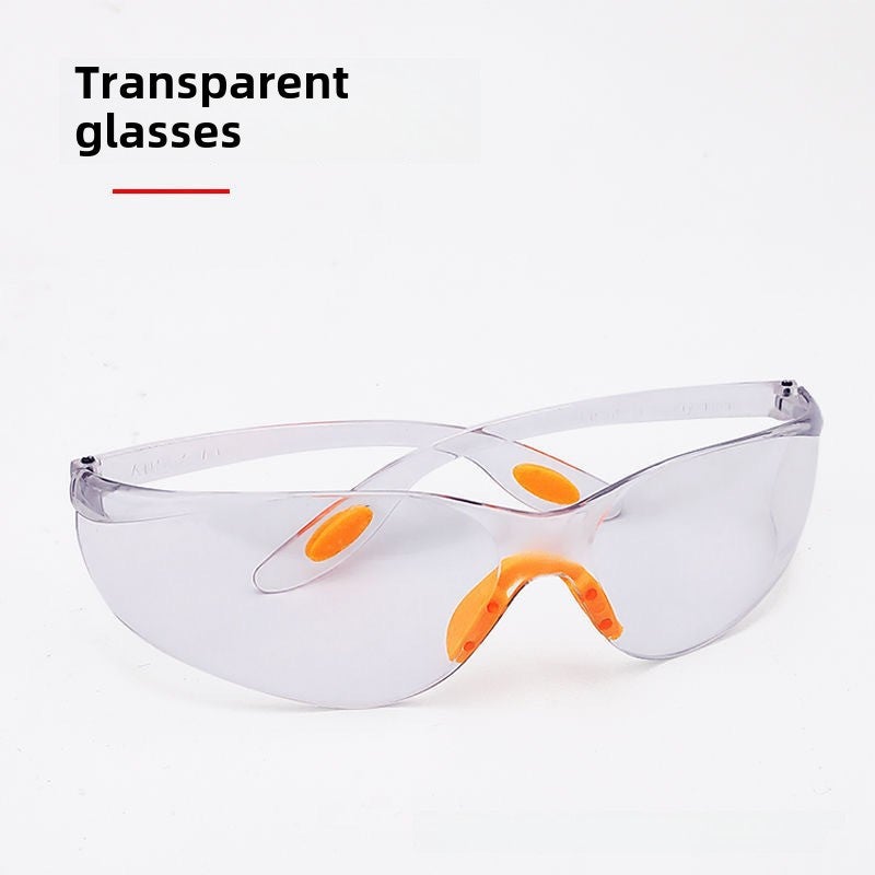 Generic Cycling Windproof Anti-Dust Safety Goggles White