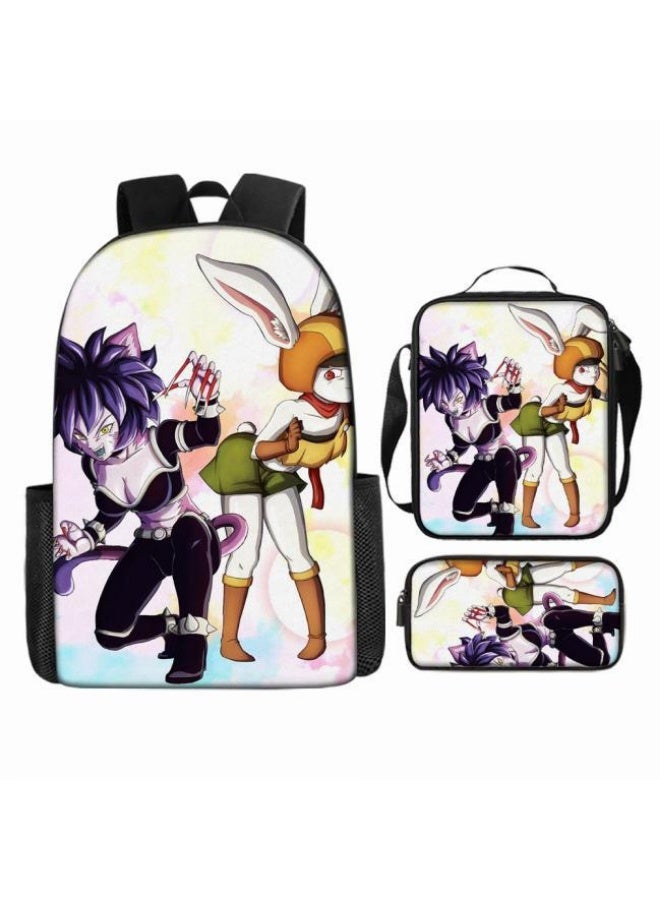 general Common universal printed backpack - three-piece backpack combination (available for students, children, friends on outings, mountain climbing, etc.) - 94 - Image 2