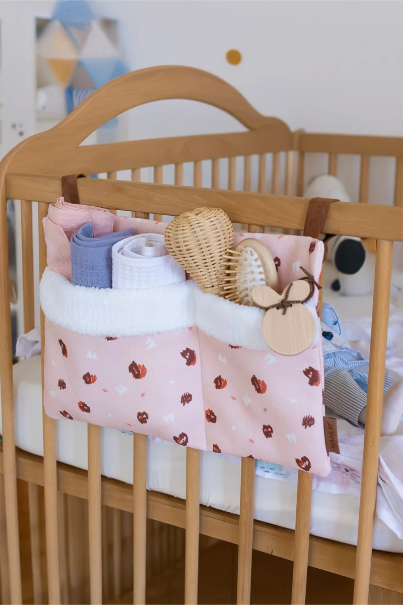 هامور Dough Practical Hanger Organizer Baby Stroller Crib Side Fluffy Organizer Island