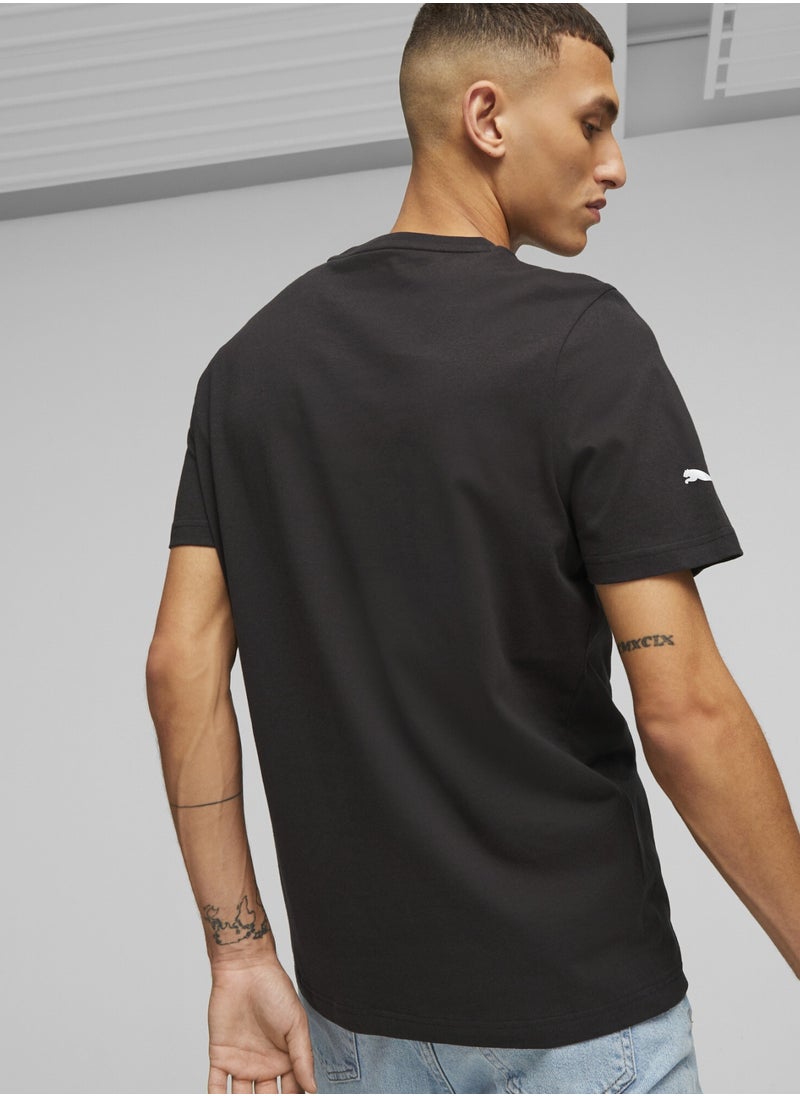 PUMA - Mercedes-AMG PETRONAS Motorsport Mens Black T-shirt - Image 1