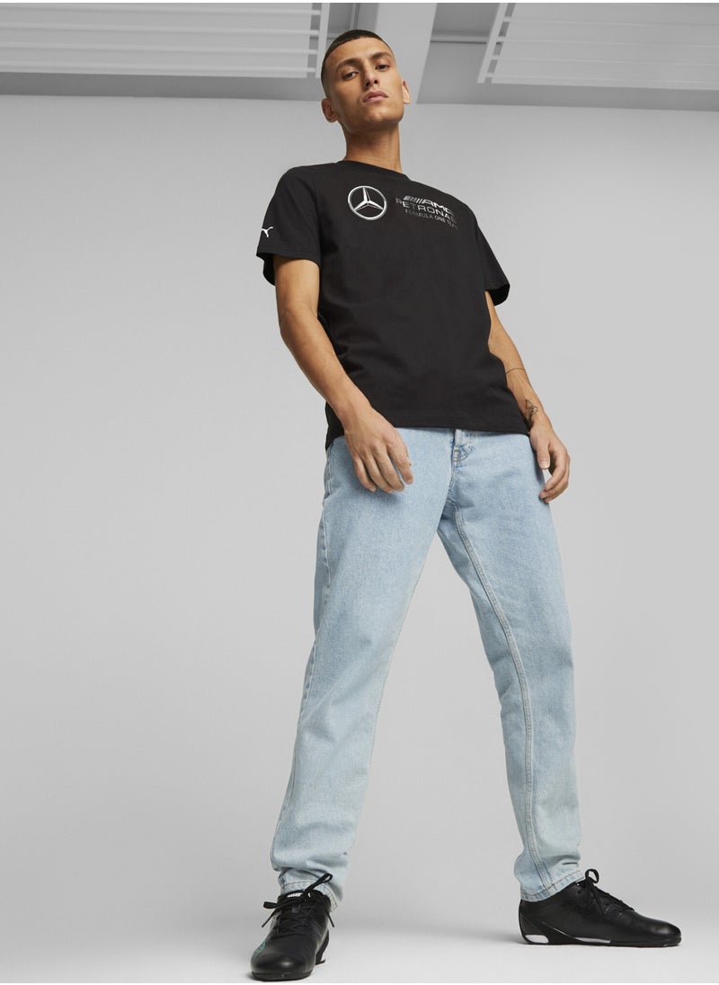 PUMA - Mercedes-AMG PETRONAS Motorsport Mens Black T-shirt - Image 1