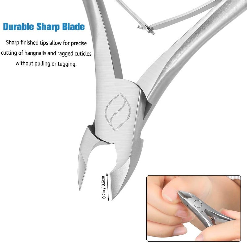 FERYES Professional Stainless Steel Cuticle Nippers - Image 5