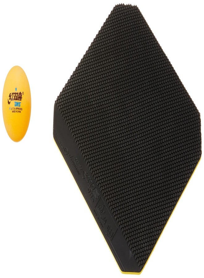 دي إتش أس مطاط تي تي دي إن دي إتش إس مع كرة تي تي دي إتش إس 40 مم نجمة واحدة برتقالية (علبة تحتوي على 100 قطعة) - Image 2