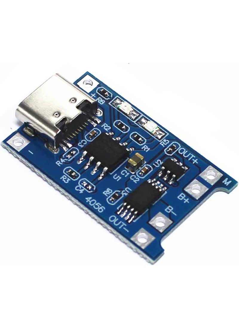 Elektromall TP4056 Lithium Battery Charging Module Type-C - 5 Pieces  - Image 1
