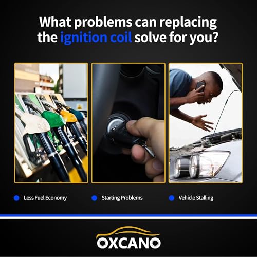 OXCANO UF400 Ignition Coil Compatible with Acura EL 2001 2002 2003 2004 2005 MDX 2001-2009, Honda Accord 2004-2007 Civic 2001-2005 Pilot 2003-2008 Ridgeline 2006-2008, Saturn VUE 2004 2005 2006 2007 - Image 5