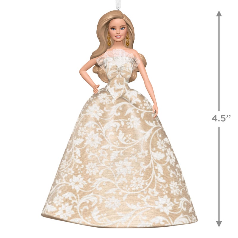 Hallmark Keepsake Christmas Ornament 2025, 2025 Holiday Barbie, Gifts for Barbie Fans - Image 4