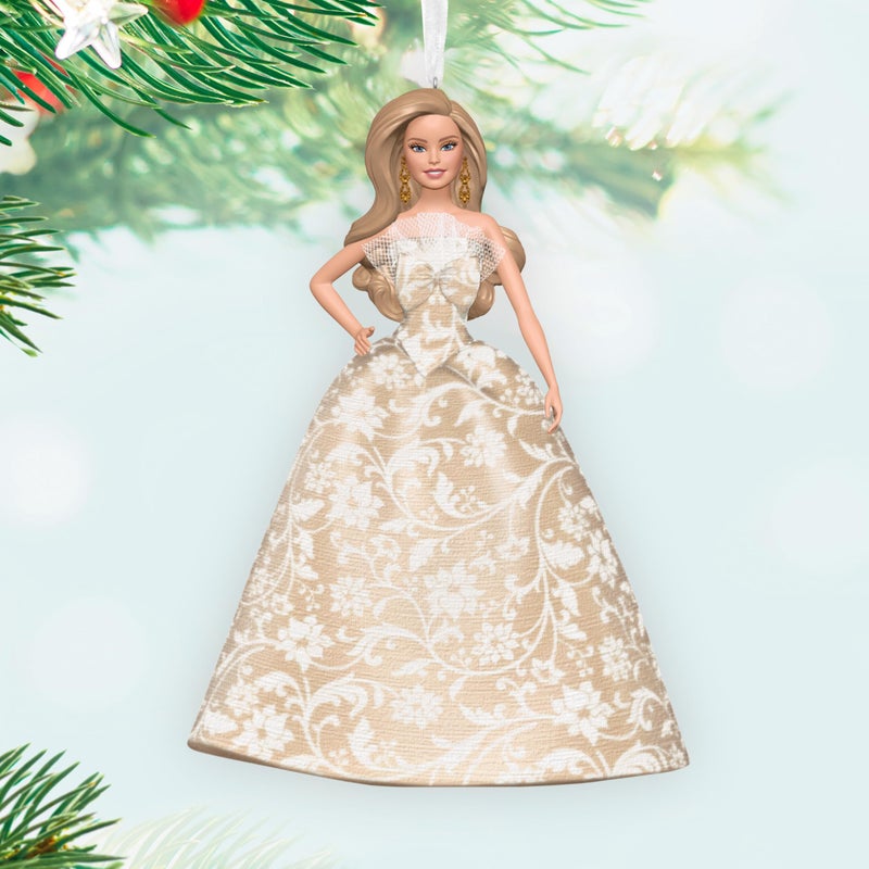 Hallmark Keepsake Christmas Ornament 2025, 2025 Holiday Barbie, Gifts for Barbie Fans - Image 3
