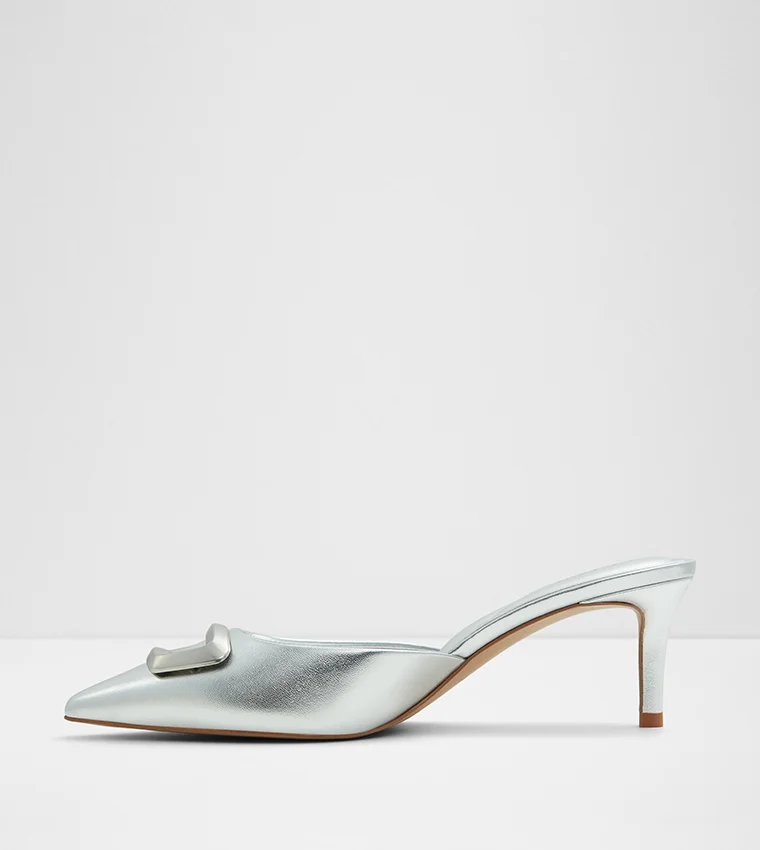 ALDO  LOUISETTE Metal Accent Heeled Mules for Women | Best Price UAE